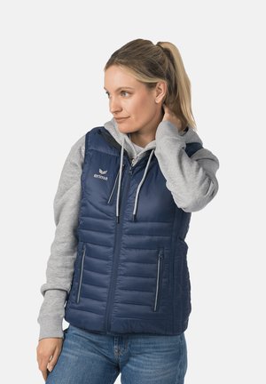 Erima ERIMA CMPT PUFFER WESTE DAMEN LIFESTYLE - TEXTILIEN - JACKEN - Smanicato - blau