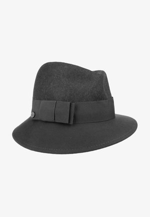 Lierys ASYM TWOTONE - Hut - anthrazit schwarz