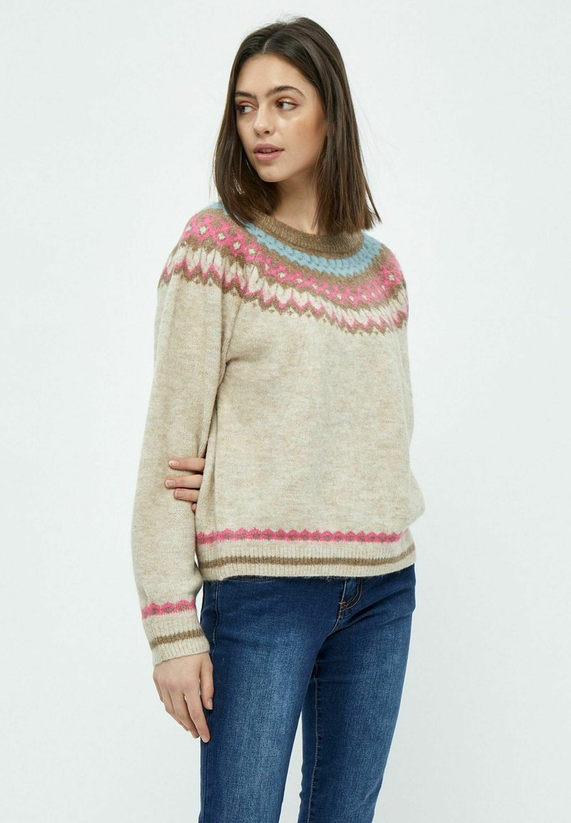 Desires Vesta - oyster grey melange