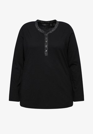 Ulla Popken TEE - Longsleeve - black
