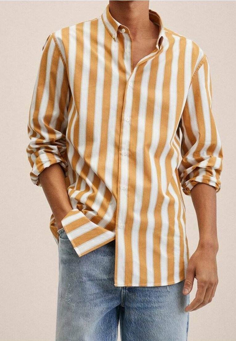 Mango Camisa ochre/ocre (Segunda mano)