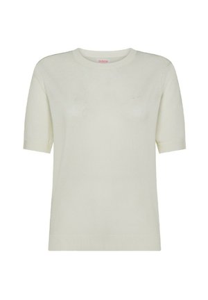 T-shirt basic - bianco panna