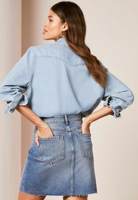 Lipsy PETITE - REGULAR FIT - sukňa v tvare A - blue
