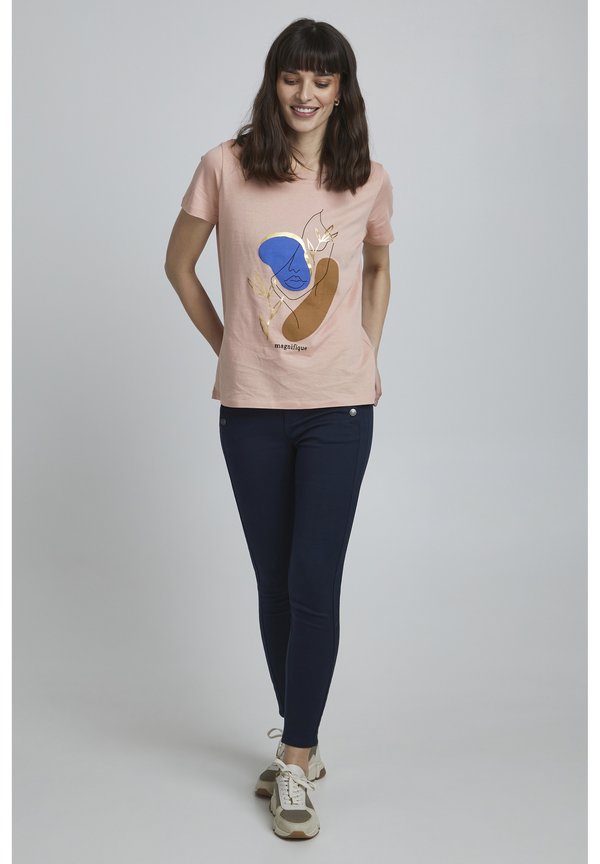 FRFefresh - Print T-shirt - misty rose mix4