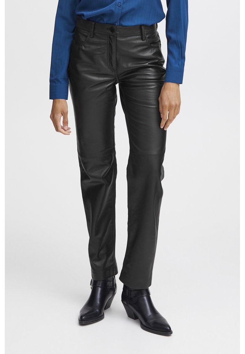 Pantaloni Business Premaman Pants – Nero, Taglia Unica, Vita Elastica, Modello Slim In Cotone, Comodi E Lavabili - 2