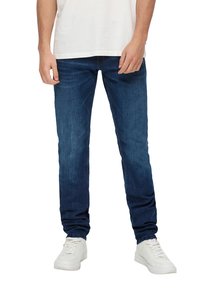 QS MID RISE - Jean slim - dunkelblau