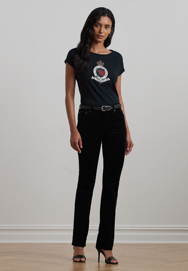 BEADED CREST COTTON JERSEY TEE - Print T-shirt4