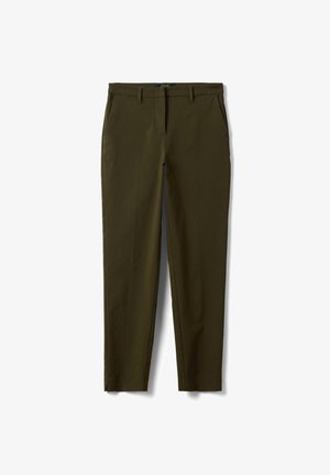 OVS, SLIM-FIT CHINO TROUSERS - Stoffhose - army green