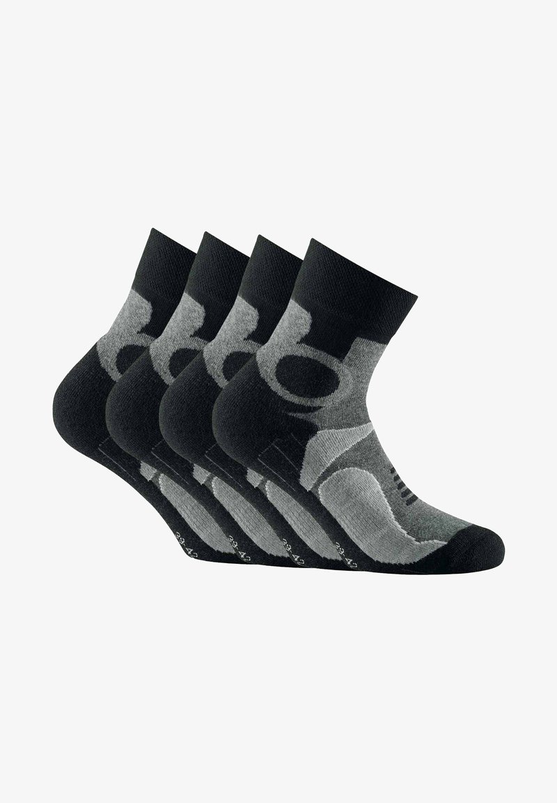 Rohner Advanced Socks 4 PACZ DLA OBU PŁCI szary