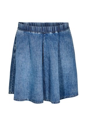 SKATER - A-snit nederdel - blue denim