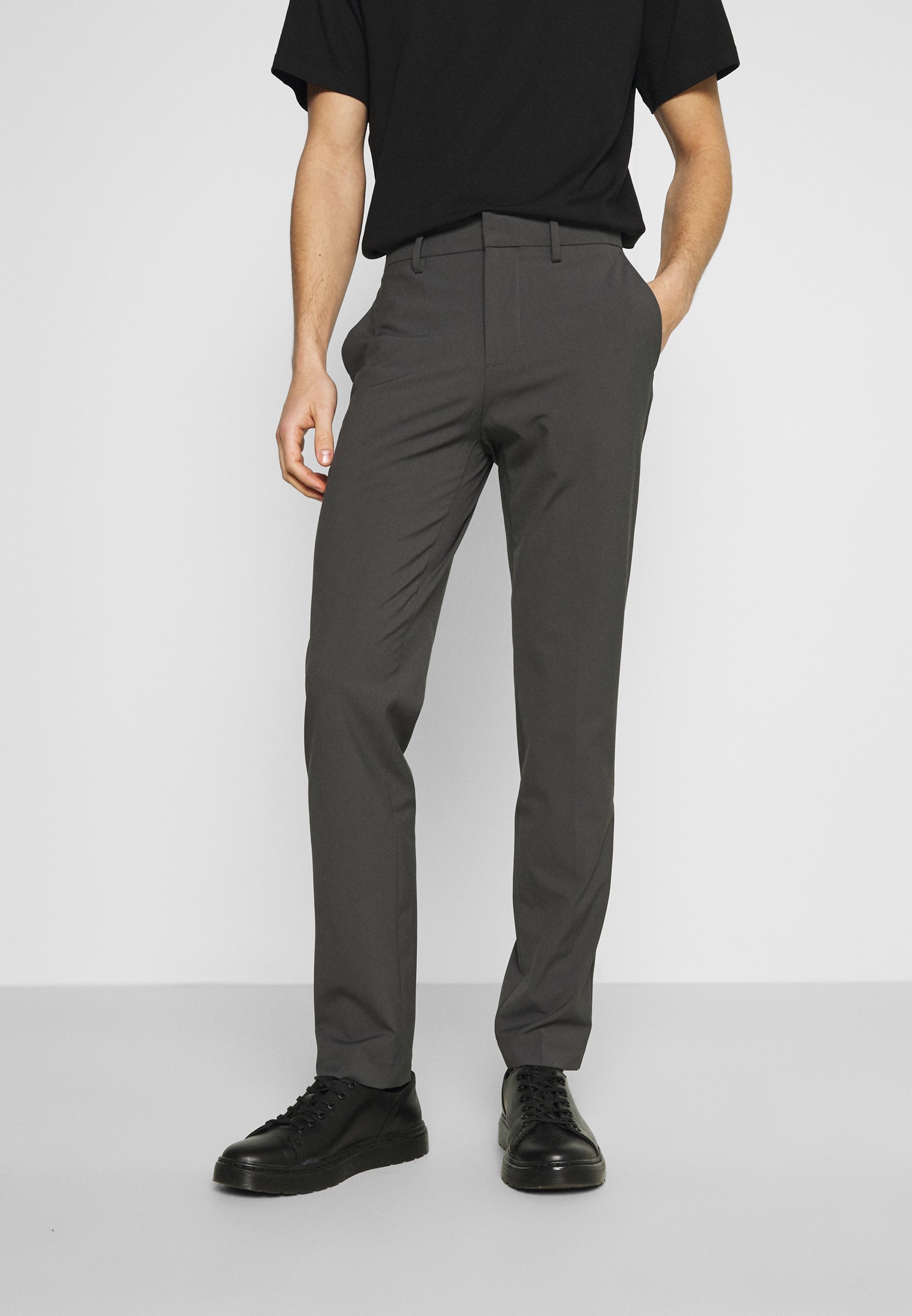DOCKERS SMART FLEX TROUSER - Pantaloni - storm/grigio - Zalando.it
