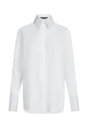 KARL LAGERFELD, SHIRT - Риза с копчета - white