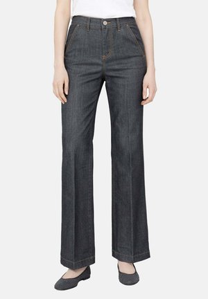 Jeans a zampa - black denim