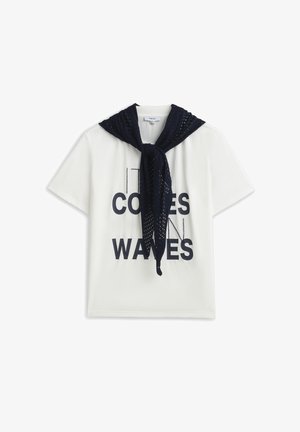 Twist, Camiseta estampada - ecru