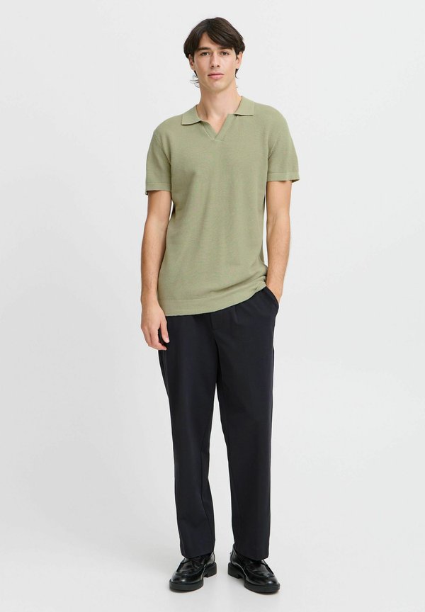 CFMATEO LINEN MIX - Polo shirt - tea2