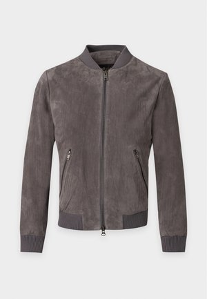 Cavalli Uomo, Δερμάτινο μπουφάν - dark gull gray
