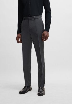 H LENON - Suit trousers - dark grey