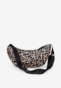 Bosanova MINI REDONDEADO CON CREMALLERA - Bandolera - leopardo