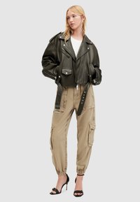 AllSaints FRIEDA  - Cargobyxor - washed olive green