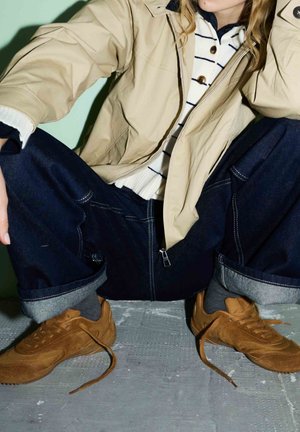 Baskets basses - beige