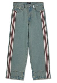 VAIL LOOSE TRACK - Laisvo kirpimo džinsai - washed vintage blue