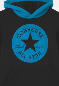 Converse LINED HOOD - Mikina s kapucí - black