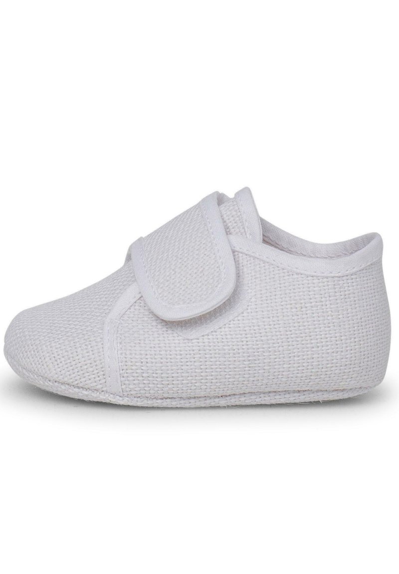 Pisamonas BADANA BLUCHER BEBÉ TIRA ADHERENTE - First shoes - blanco
