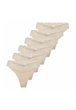 6 PACK - String - beige