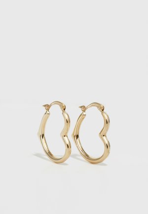 Loren Stewart HEART FEELS - Earrings - yellow gold-coloured