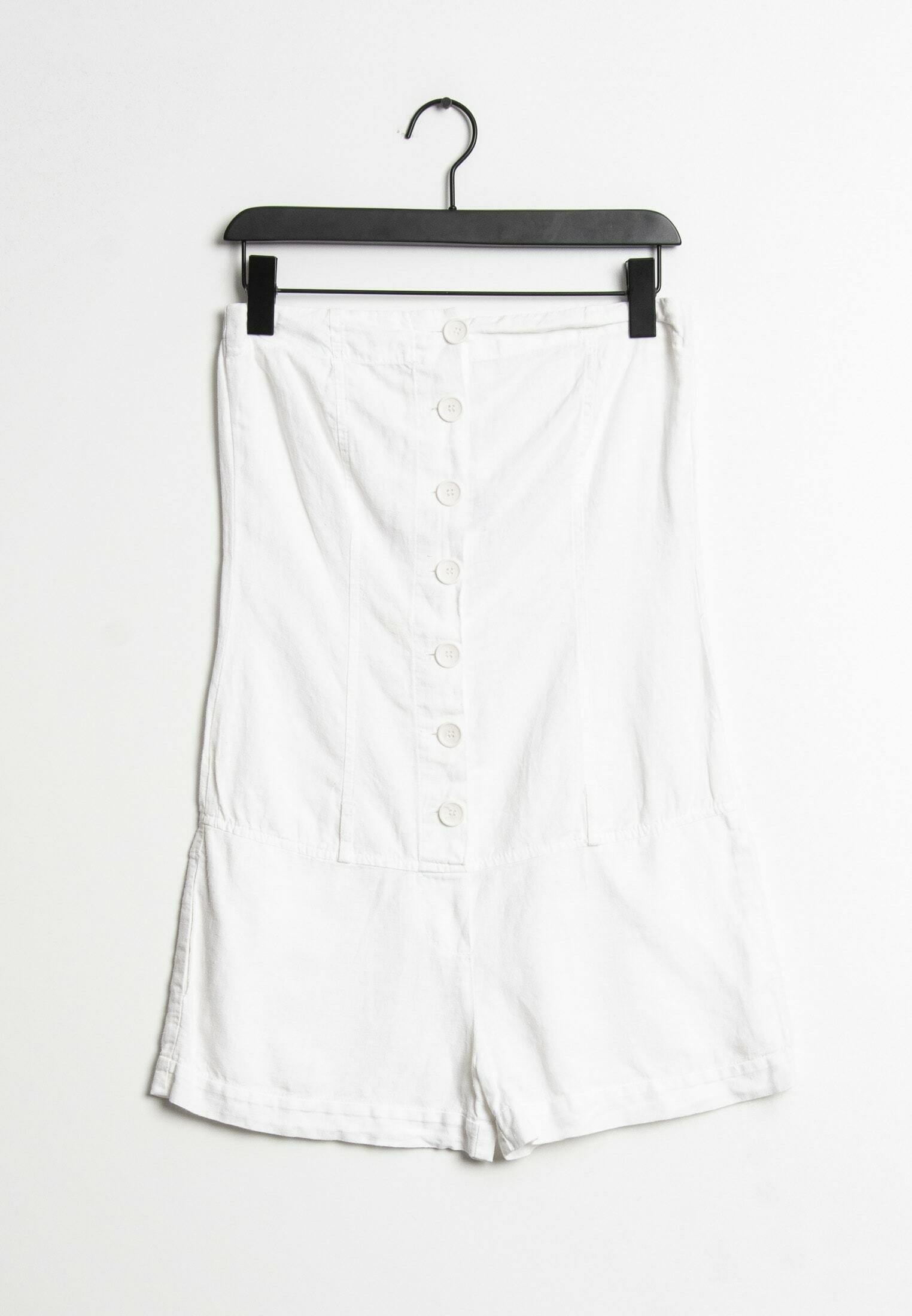 Bershka Tuta jumpsuit - white/bianco - Zalando.it