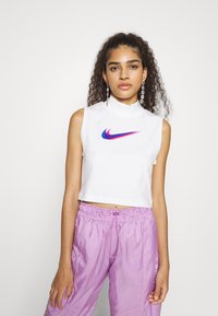 Nike Sportswear - TANK MOCK  - Top - white Imagen en miniatura 1