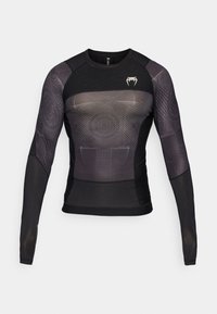 AIR RASHGUARDS  - Langærmet T-shirt - deep black/desert sand