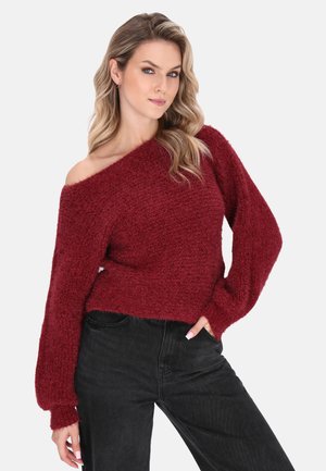 Pulover - burgundy