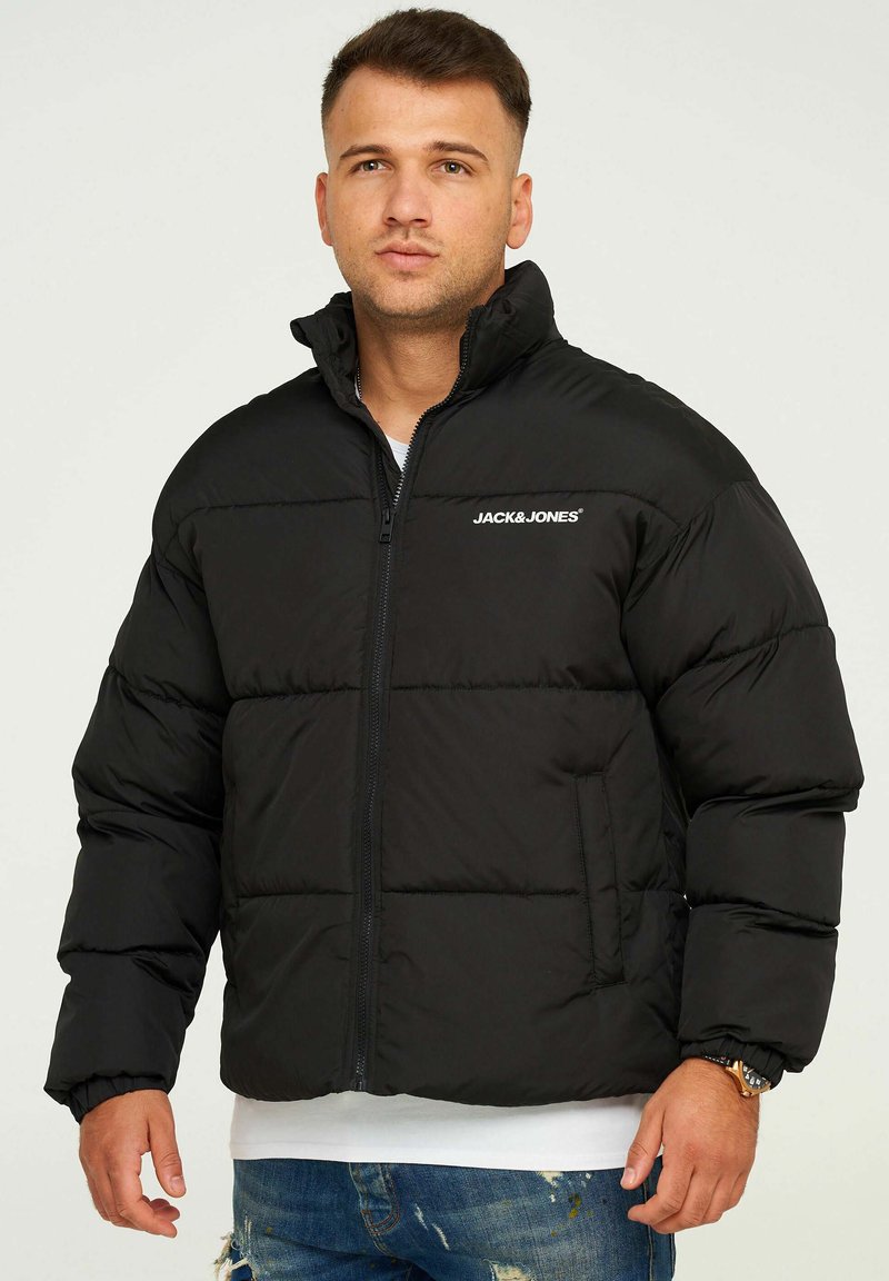 Jack & Jones VESPER PUFFER - Winterjacke - black