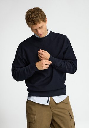 Polo Club, SWEATSHIRT MAN ADONIS LONG SLEEVE OVERSIZE FIT - Sudadera - navy