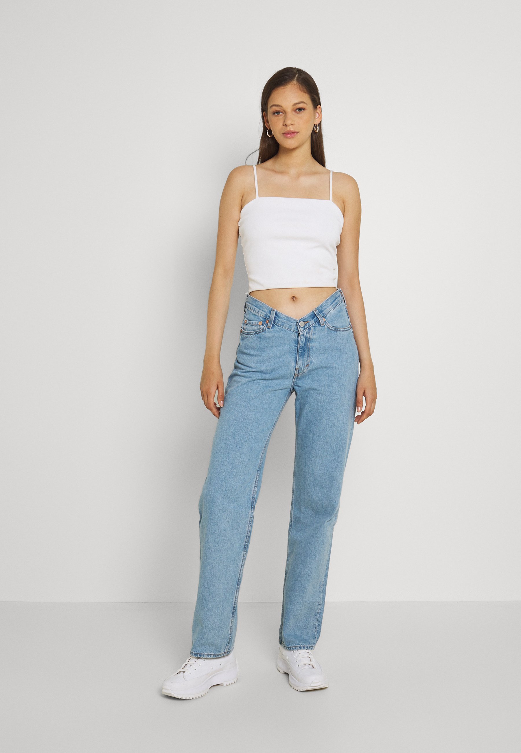 Weekday TWIN TROUSERS - Jean droit 