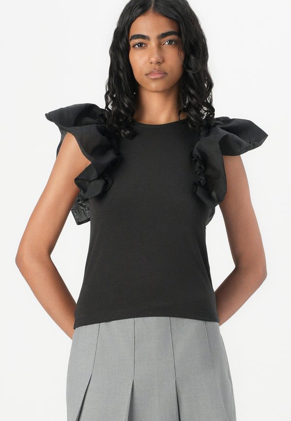 ONLTAYA LIFE FRILL MIX BOX - Basic T-shirt3