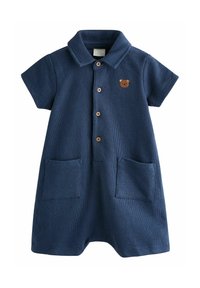 Next COLLAR ROMPERS 2 PACK  - REGULAR FIT - Kombinezonas - navy blue cream bear
