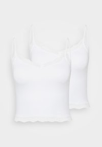 ONLVICKY CROP 2 PACK - Apatiniai marškiniai - white
