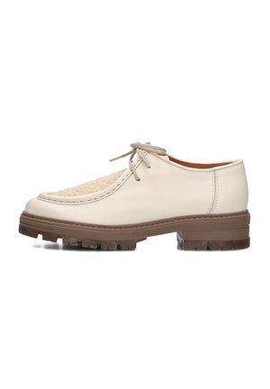 Lace-ups - cristal crema
