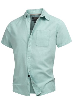INDICODE JEANS, KURZARM INGUNTHER - Overhemd - ether