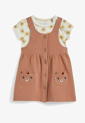 T-shirt con stampa - light brown