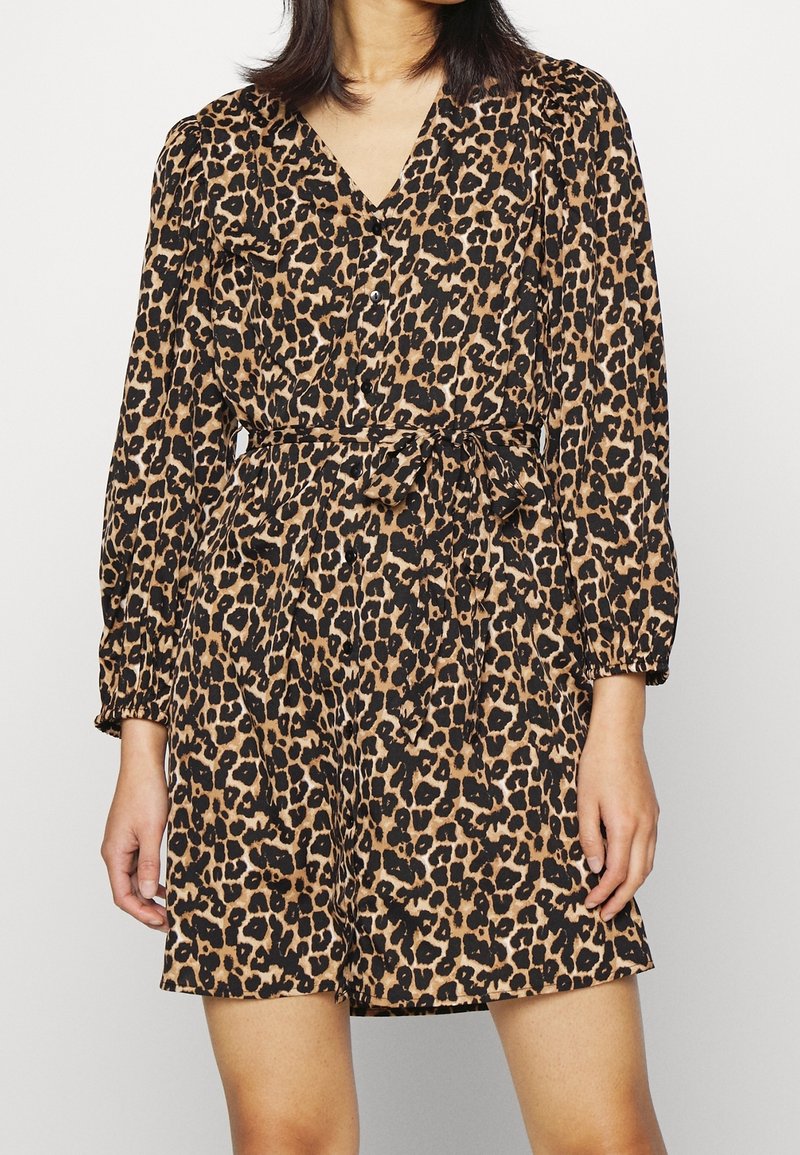 Pieces Petite Abito a camicia - black