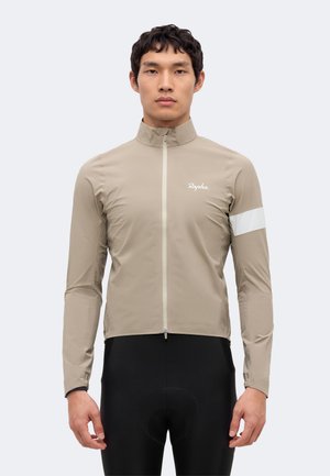 Rapha, MEN'S CORE RAIN JACKET - Veste de cyclisme - dark tan/white