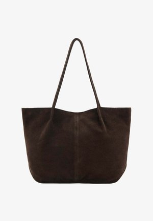 Mango, ADULT - Handbag - dark brown