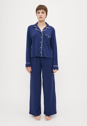 LONG SLEEVE PJ - Pizsama szett - navy