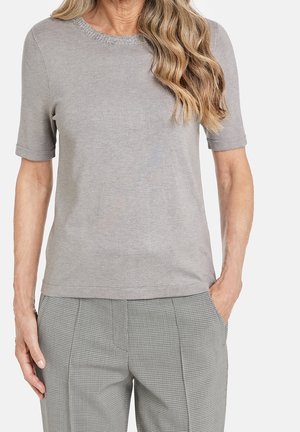 T-shirts basic - mottled grey