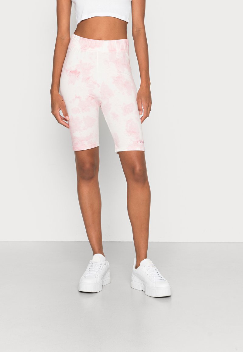 FUBU CORPORATE TIEDYE CYCLING - Σορτς - pink