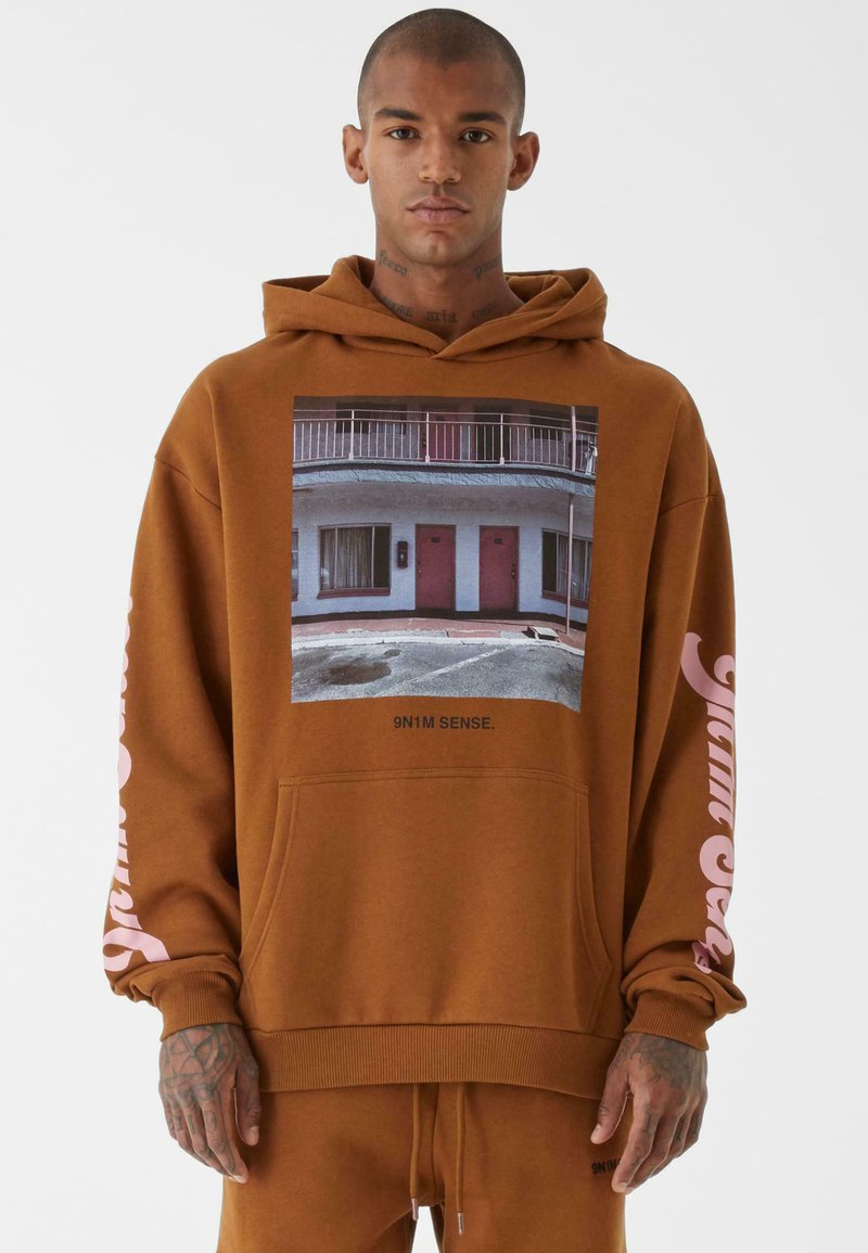 9N1M SENSE MOTEL - Hoodie - brown