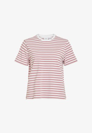 VILA, Round neck - T-shirt print - nostalgia rose
